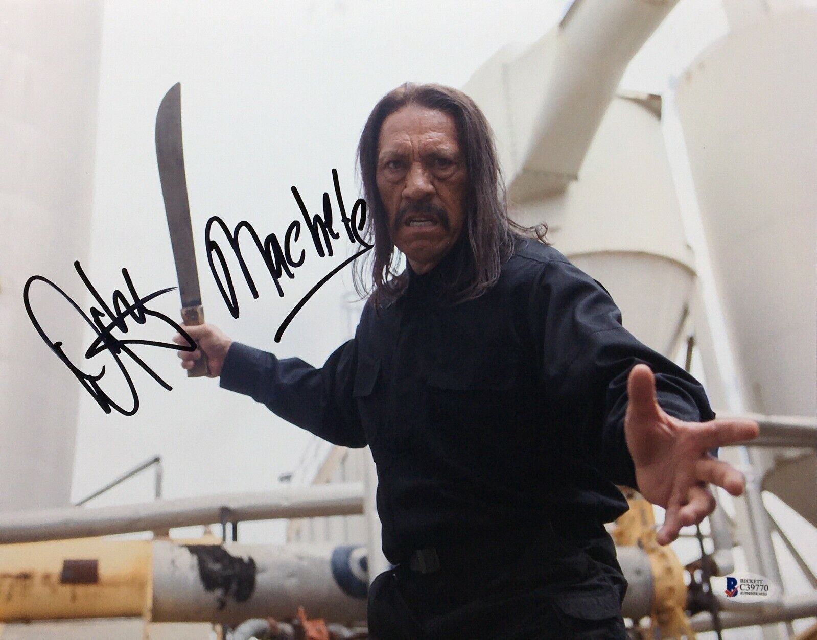 Danny Trejo Signed 11x14 Photo Poster painting Machete