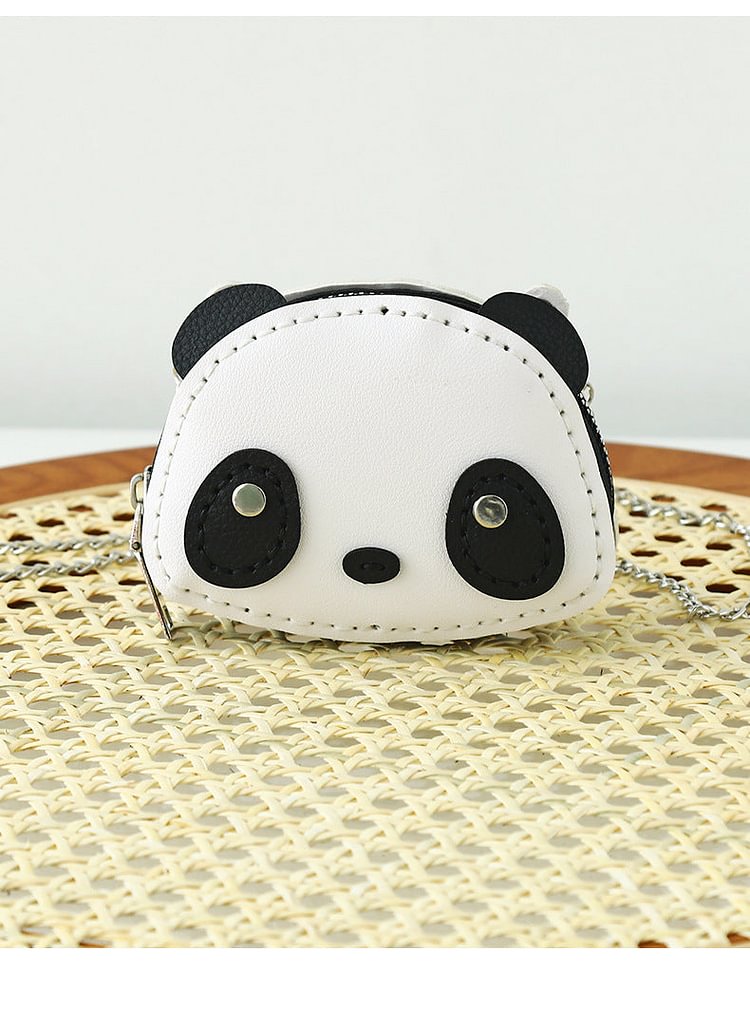DIY Panda Leather Coin Purse