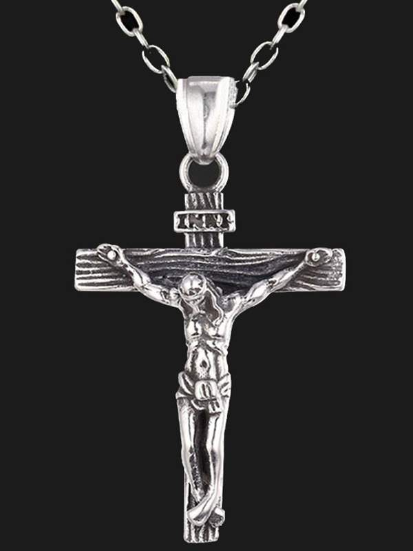 Men's Festival Alloy Cross Necklace