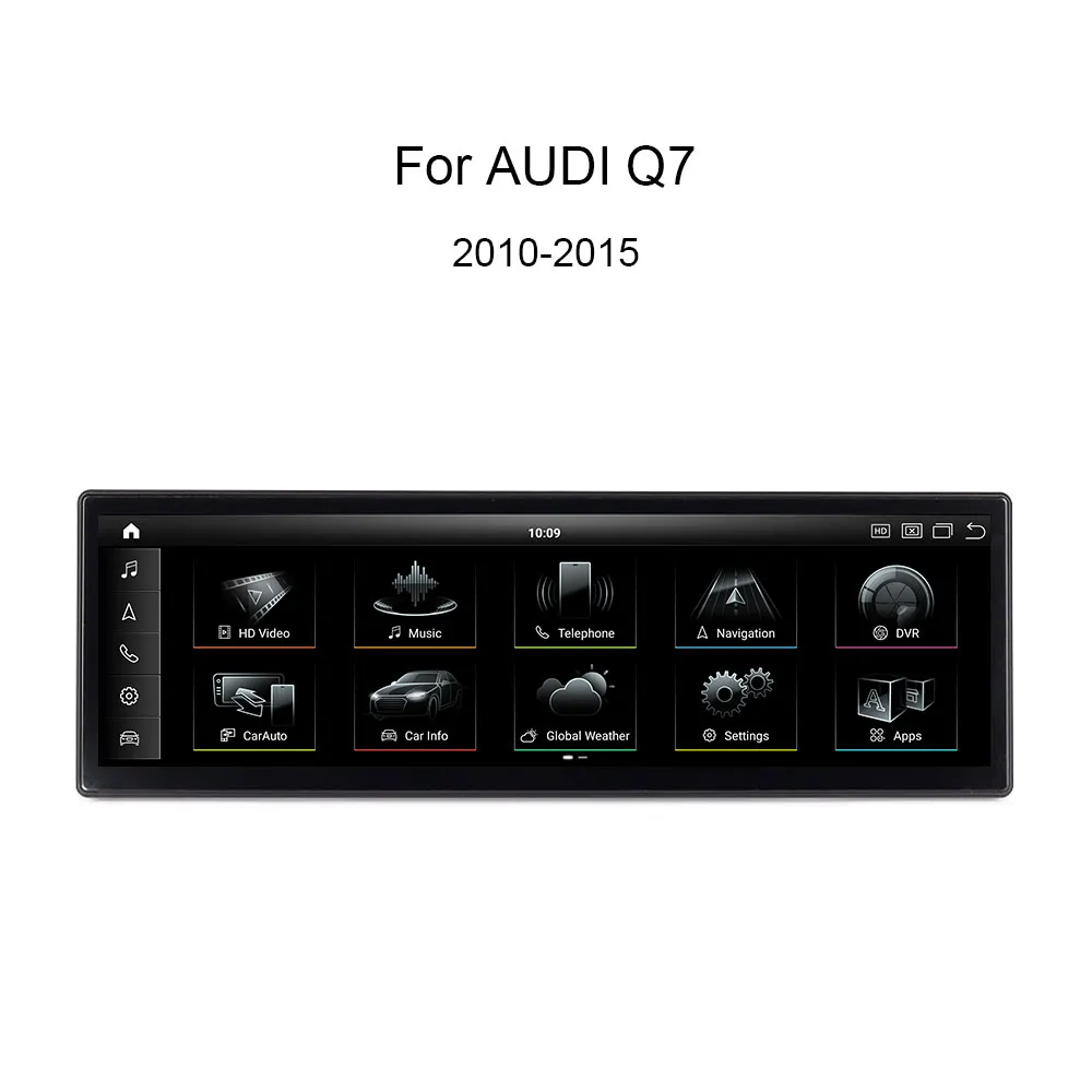 14,9 Zoll f&uuml;r AUDI Q7 2010-2015 Jahr Apple CarPlay Android Auto Display Monitor Upgrade Autoradio Stereo