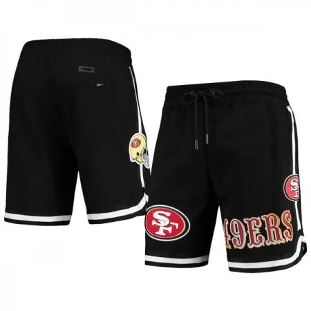 Men's San Francisco 49ers Black Shorts MS25