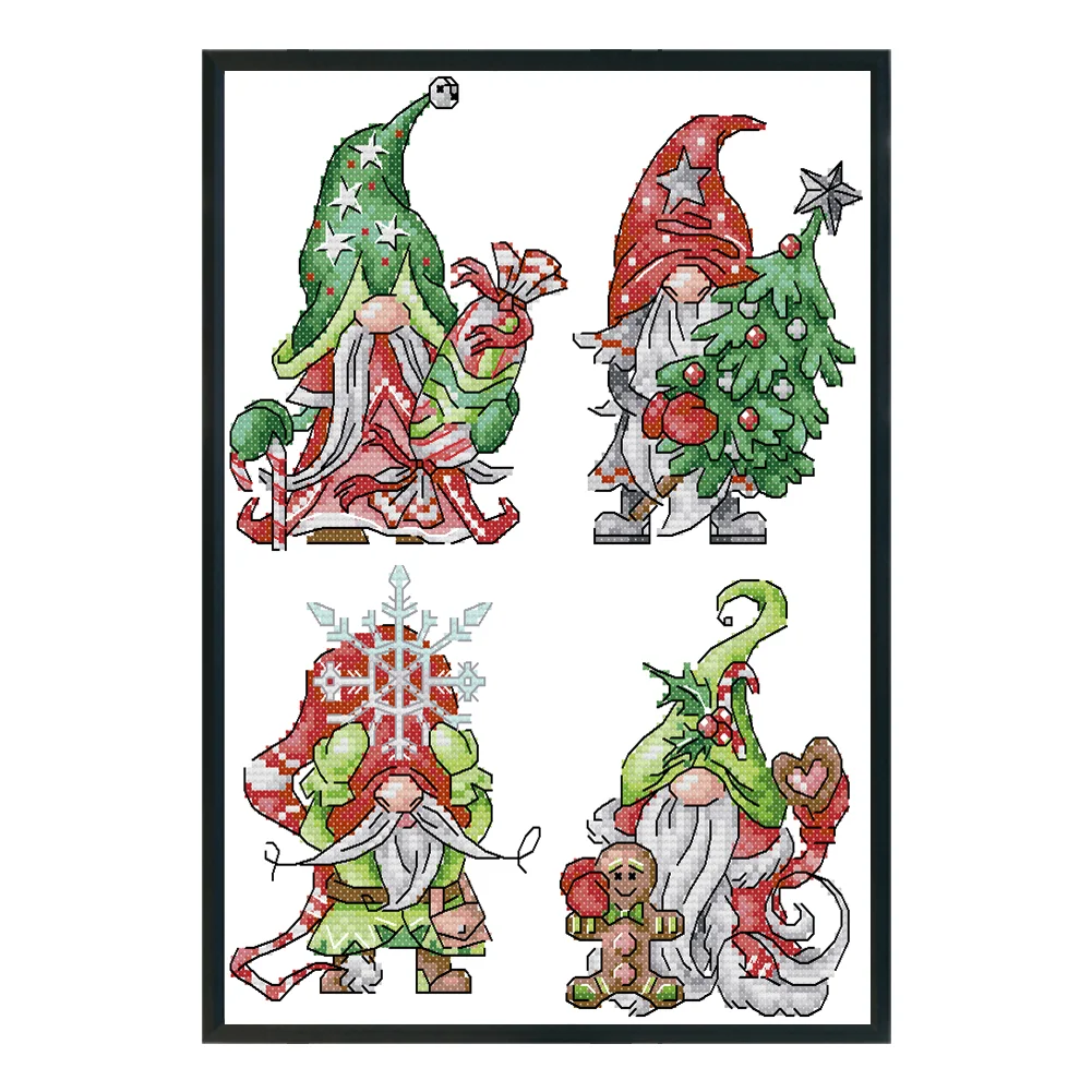 14CT Partial Counted Cross Stitch - Goblin(22*30cm)