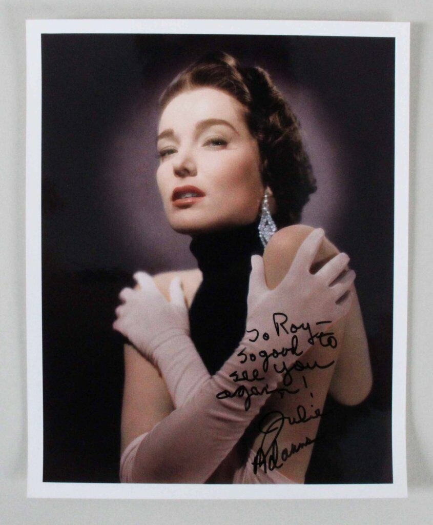 Julie Adams Signed Photo Poster painting 8x10 - COA JSA