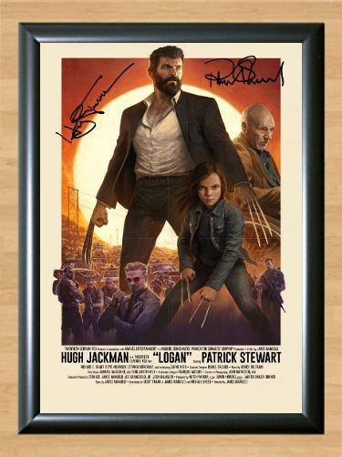 Logan Hugh Jackman Wolverine Signed Autographed Photo Poster painting Poster Print Memorabilia A3 Size 11.7x16.5