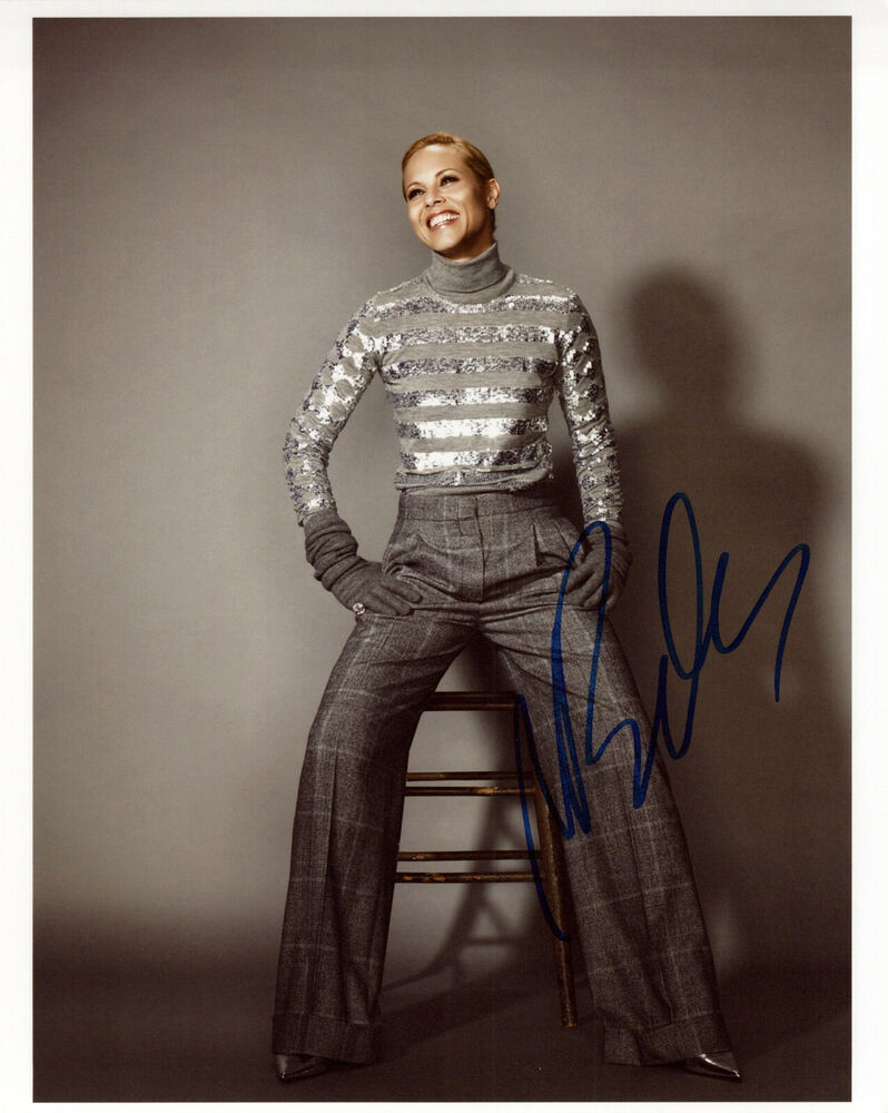 Maria Bello glamour shot autographed Photo Poster painting signed 8x10 #5