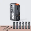 Mecha Tactical Mobile Power Supply With Replaceable Battery, Removable Magazine, 25W Fast Charge, 21700 Battery Cell