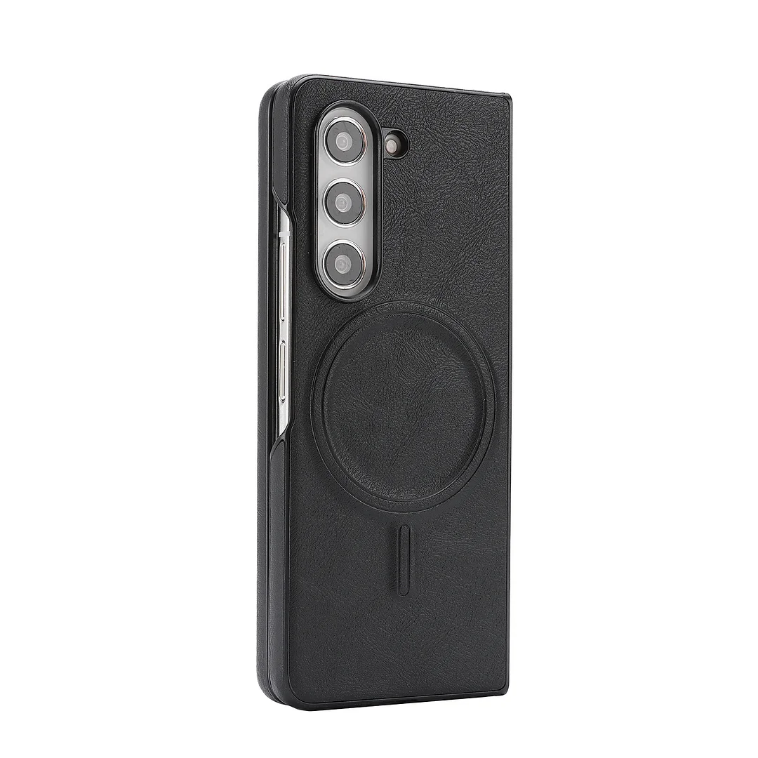 Suitable For Samsung Z Fold7 Wireless Charging Phone Case Z Filp7 2-In-1 Magsafe Magnetic Card Holder