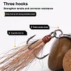 5pcs Metal Spoon Spinner Fishing Lure Fishing Wobblers Hard Bait for Bass Trout