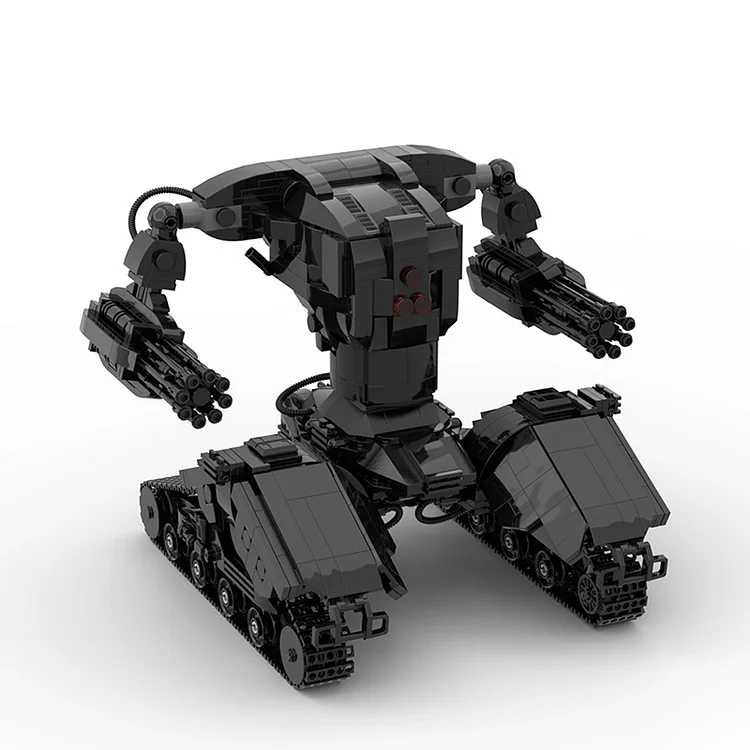 MOC Robot Future Tank Hunter Killer Classic Mechanical Arms Mecha