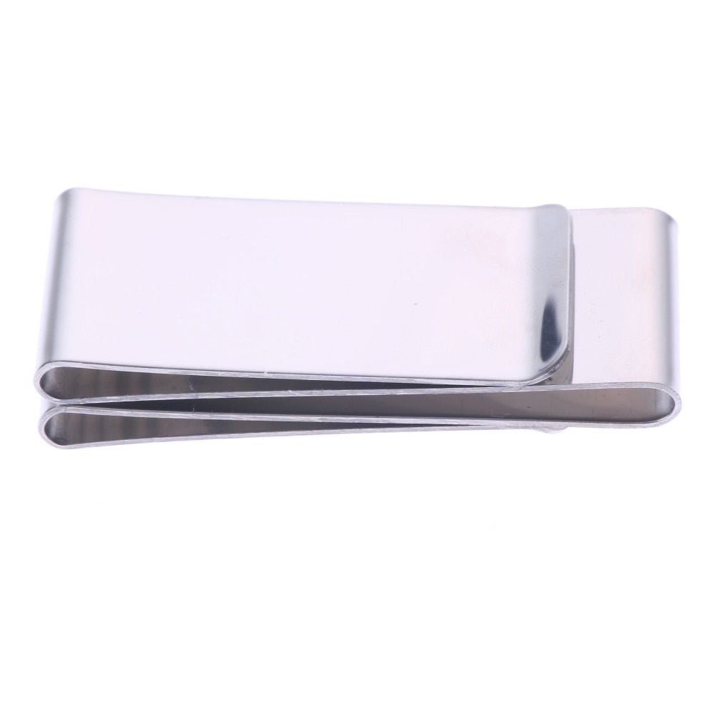 New Fashion Men's Pocket Money Clip Dollar Metal Clamp Card Clips Card Purses Women Metal Clamp For Money Cash Holder