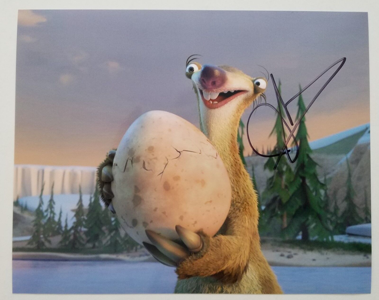 John Leguizamo Signed Sid Ice Age 8x10 Metallic Photo Poster painting John Wick Spawn Chef RAD