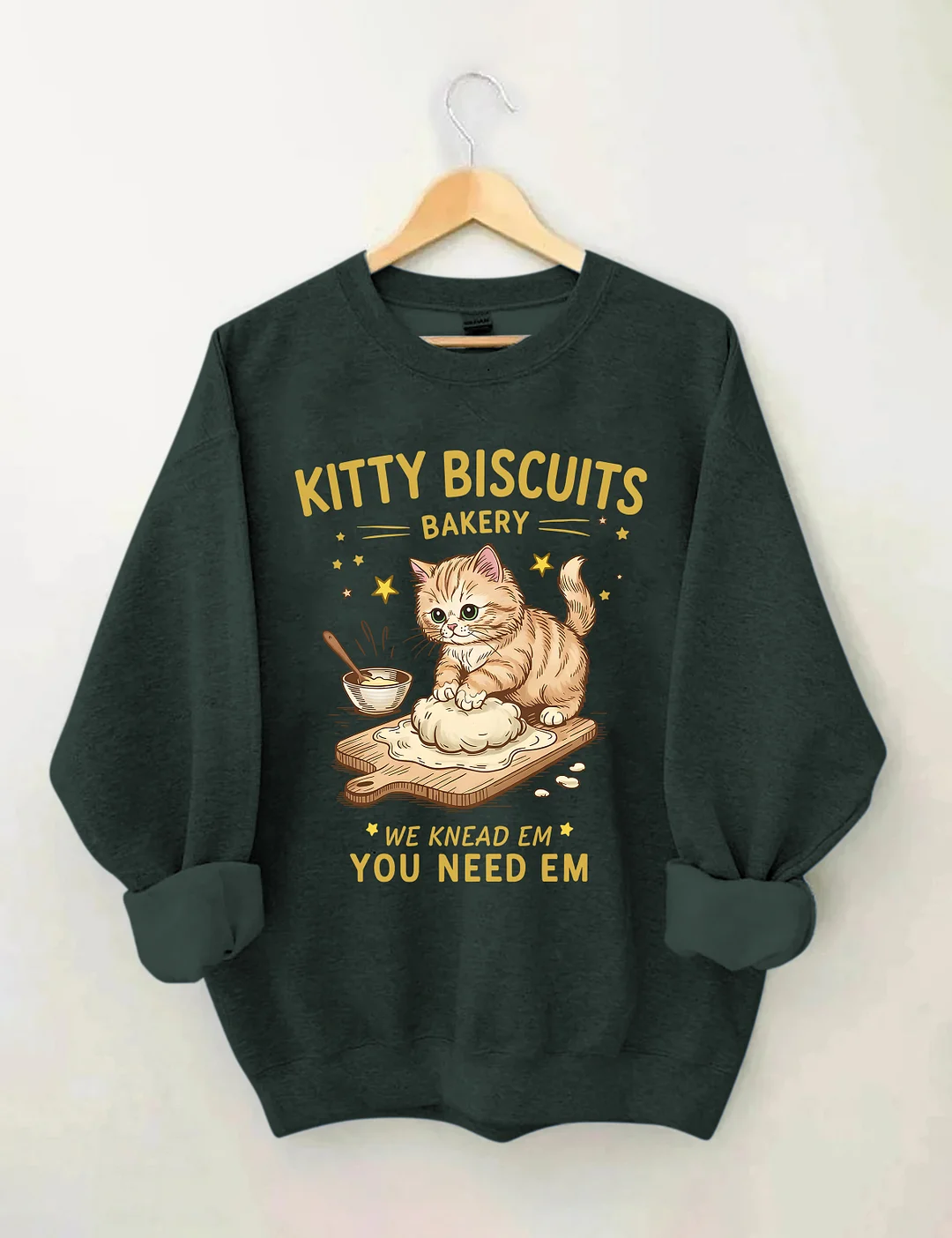 Kitty Biscuits Bakery Sweatshirt