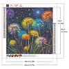 Diamond Painting-DIY Full Round Drill Dandelion(40*40 CM)