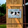 Farm Milk Cow - Metal Tin Signs(8*12Inch/12*16Inch)