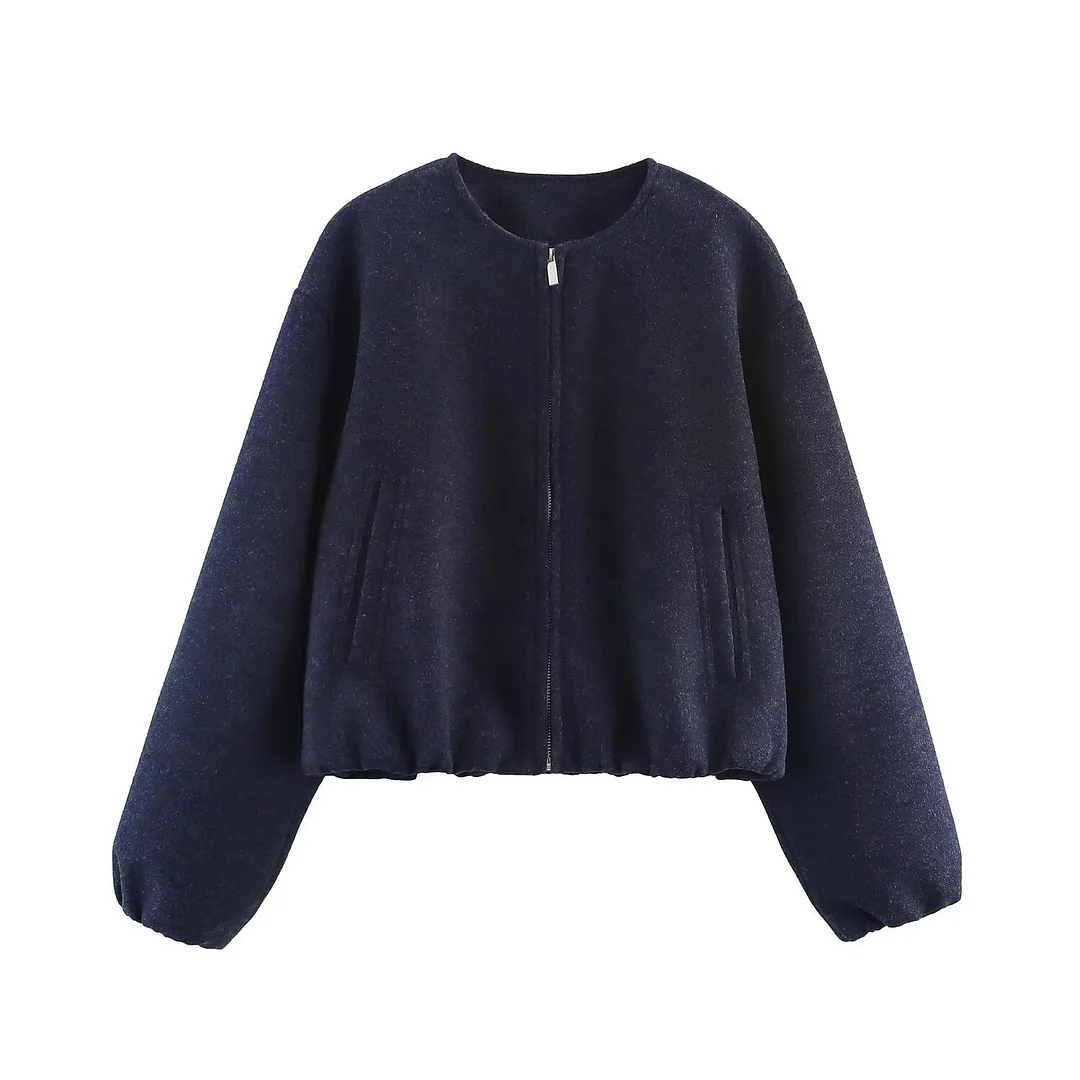 Nigikala Nigikala And Autumn 2025 Fashion New Soft Bomber Jacket Women's M56867