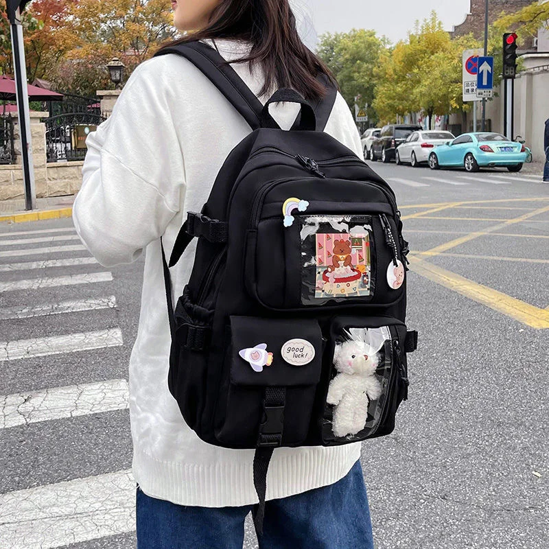 Waterproof Nylon Cute Backpacks School Bags SP18905