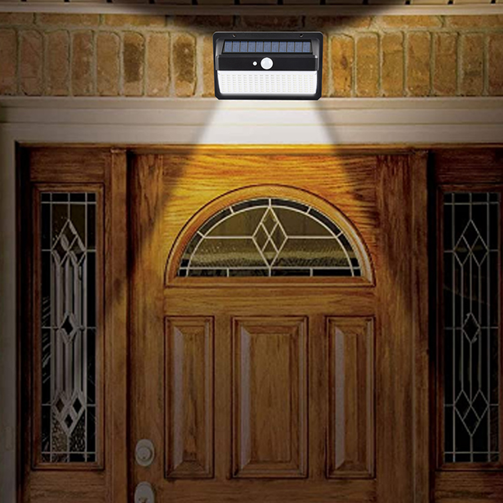

158 LED Solar Powered Motion Sensor Wall Light Outdoor 3 Modes Street Lamp, 158led*2, 501 Original