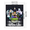 (Stamped/Counted) Disney Villains-11CT Cross Stitch 40*50cm