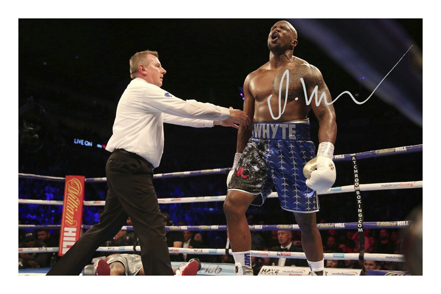 Dillian Whyte Signed Photo Poster painting Print Poster Autograph Heavyweight Boxing