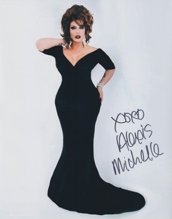 Alexis Michelle (RuPaul's Drag Race) signed 8x10 Photo Poster painting In-person