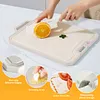 Stainless Steel Cutting Board Double Sided Chopping Block for Meat Vegetables