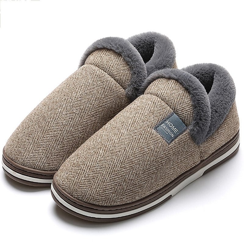 Women's Slippers for Home Suede Furry Plush Slippers Keep Warm Womens Slippers Indoor Comfy Non Slip Shoes for Home