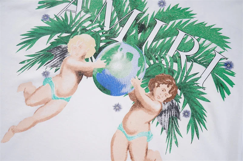 AMIRI 2023 new fashion T-shirt short sleeves