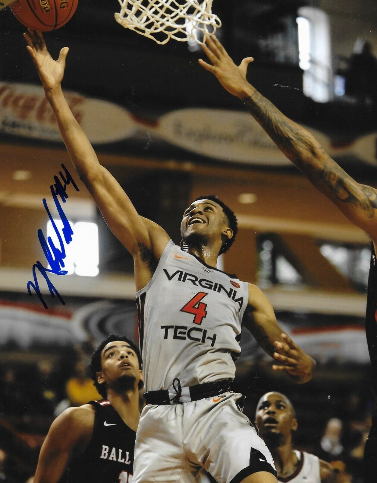 Nickeil Alexander-Walker signed Virginia Tech Hokies 8x10 Photo Poster painting autographed 2