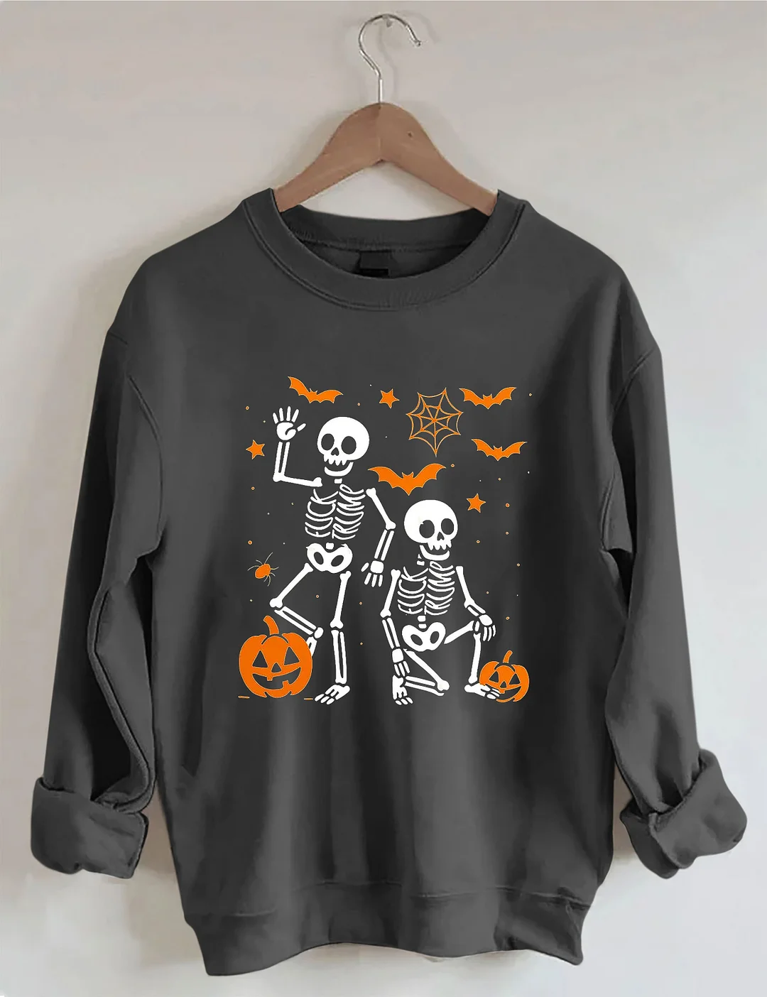 Slightly Subtle FDT Halloween Skeleton Sweatshirt