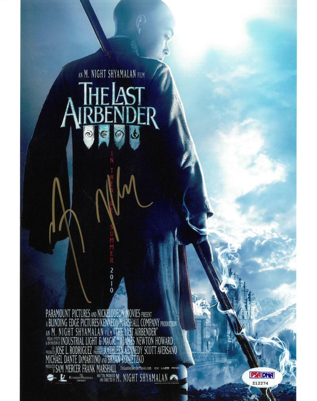 M. Night Shyamalan Signed the Last Airbender Auto 8x10 Photo Poster painting PSA/DNA #Z12274