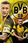 Fußball Borussia Dortmund BVB - Rundbohrer Diamantmalerei - 40*60CM