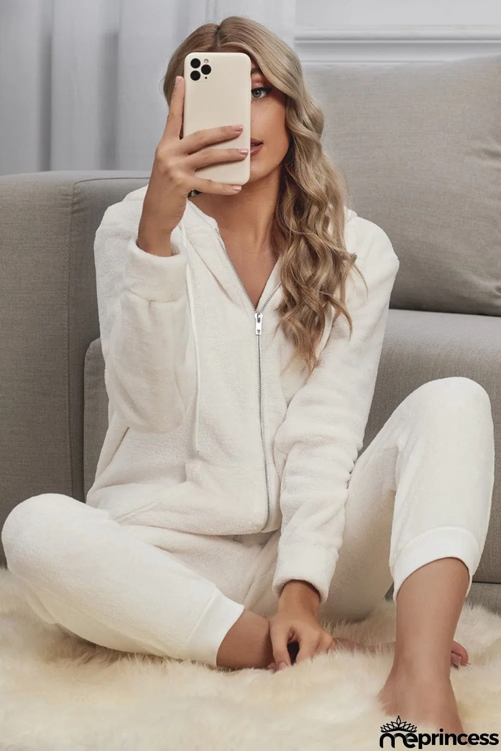 Fleece Hoodie and Pants Sportswear