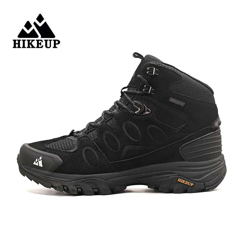 Vstacam  High-Top Men Hiking Boot Winter Outdoor Shoes Lace-Up Non-slip Outdoor Sports Casual Trekking Boots Man Waterproof Suede