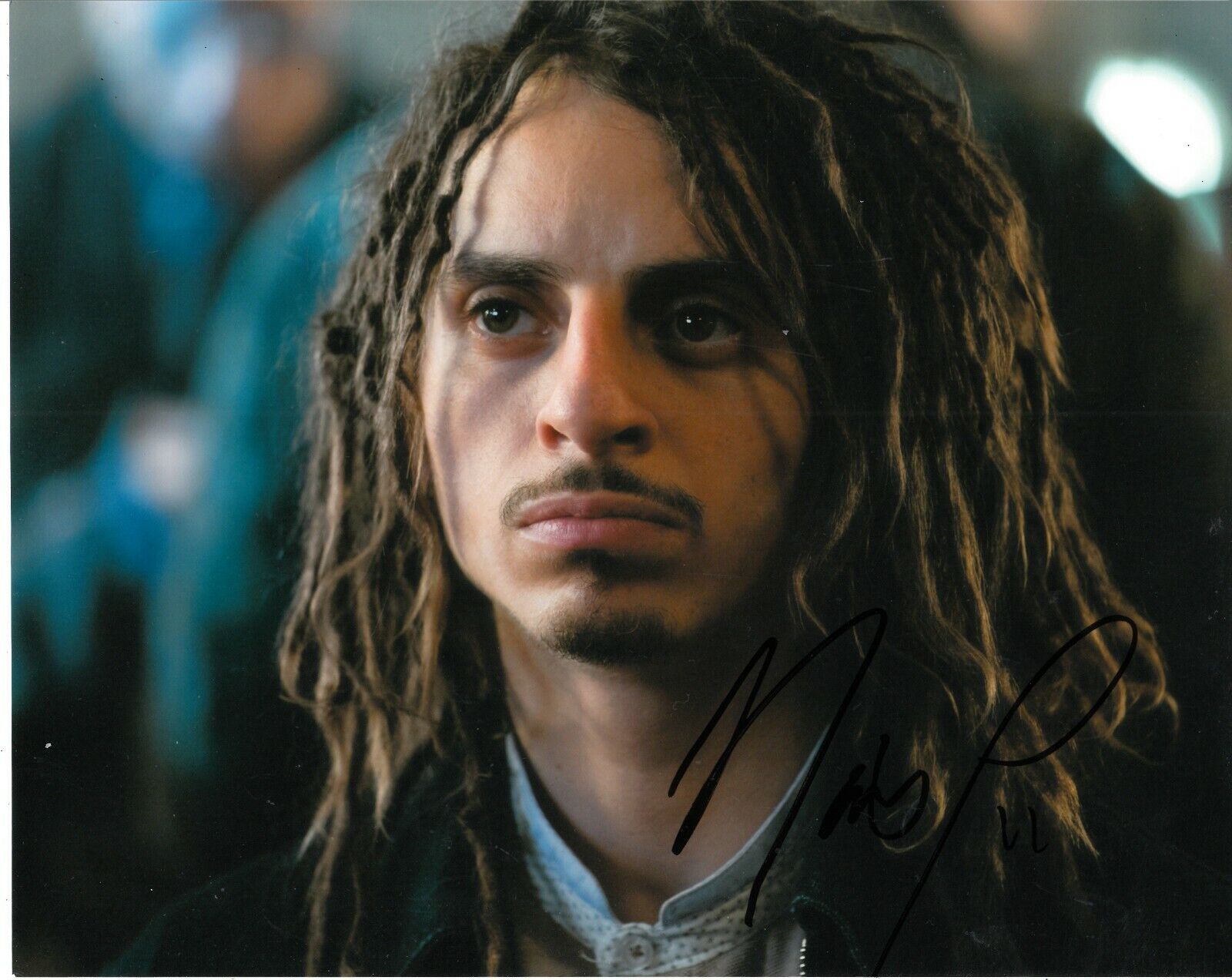 MOISES ARIAS SIGNED JEAN CLAUDE VAN JOHNSON Photo Poster painting UACC REG 242