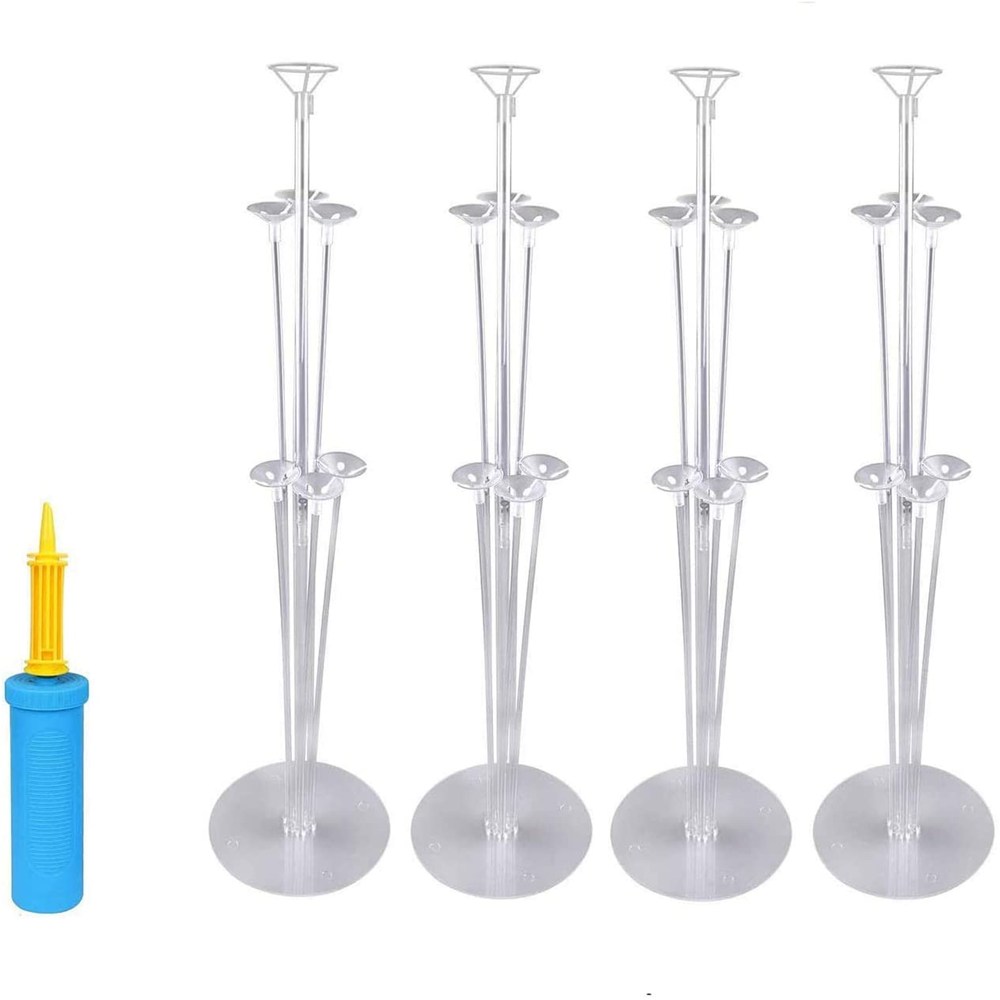 

Birthday Air Balloon Holder Stick Stand Table Floating Columns, 501 Original