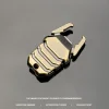 Titanium Alloy EDC Decompression Toy Mecha Beetle Press Push Card Artifact Magnetic Coin Toy Pendant