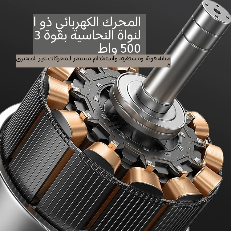 أداة قص وتخريم يدوية جديدة، قوية وبدون فرش (براشلس)