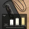 BT 5.4 Lapel-Clip Neckband Earbuds Rechargeable Sound Amplifiers Headphones Lightweigth Hearing Aids Earphones for Sport/Cycling/Travel/Live Streaming/Sleep