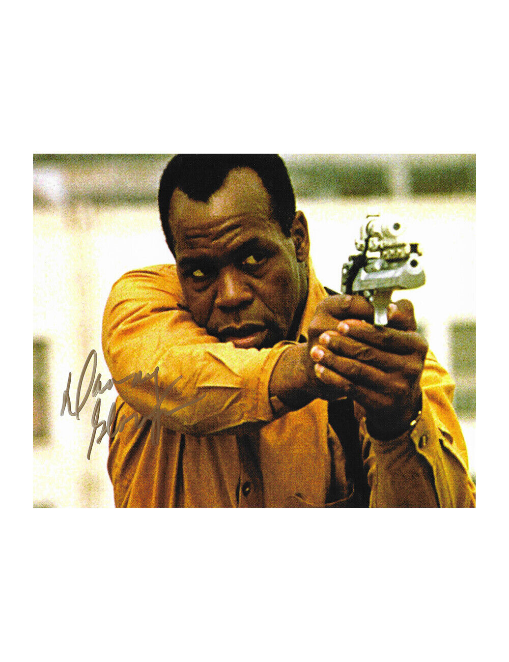 10x8 Predator 2 Print Signed by Danny Glover 100% Authentic + COA