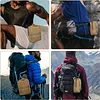 2er Taktische Molle Pouches Kleine Utility Tasche EDC Tasche Gürteltasche Wasserdicht Zubehörtasche Multifunktional Hüfttasche Taillentasche für Wanderausrüstung Outdoor Training