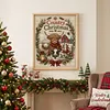 Farm Holiday DIY 11CT 3 Strand Stamped Cross Stitch Kit for Adults 40x50cm tapestrymarket