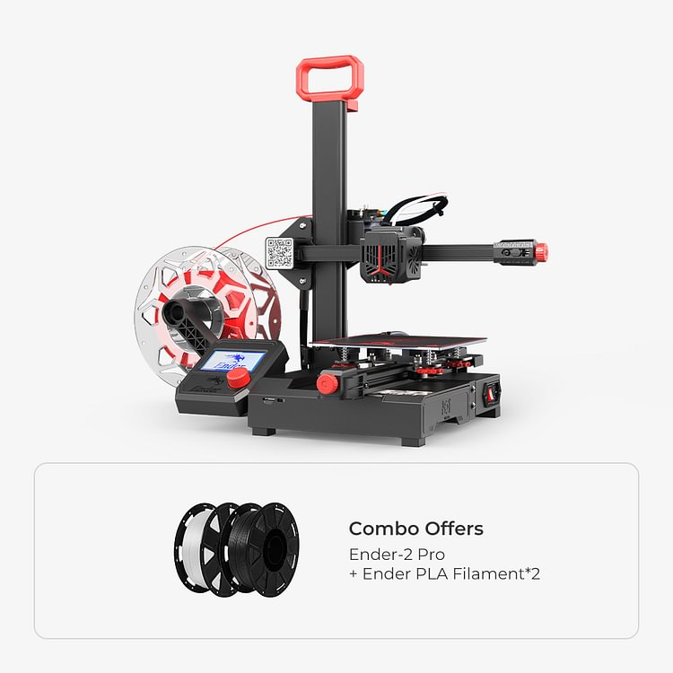 Ender-2 Pro 3D Printer Essential Combo