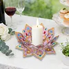 Diamond Art Painting Candle Holder Kit - Mandala Lotus