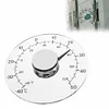 Circular Self Adhesive Window Outdoor Thermometer Pointer Temperature Meter