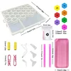 (US Local)120Pcs Diamond Embroidery Drill Mud Kit with Box Diamond Mosaic  Clay Set
