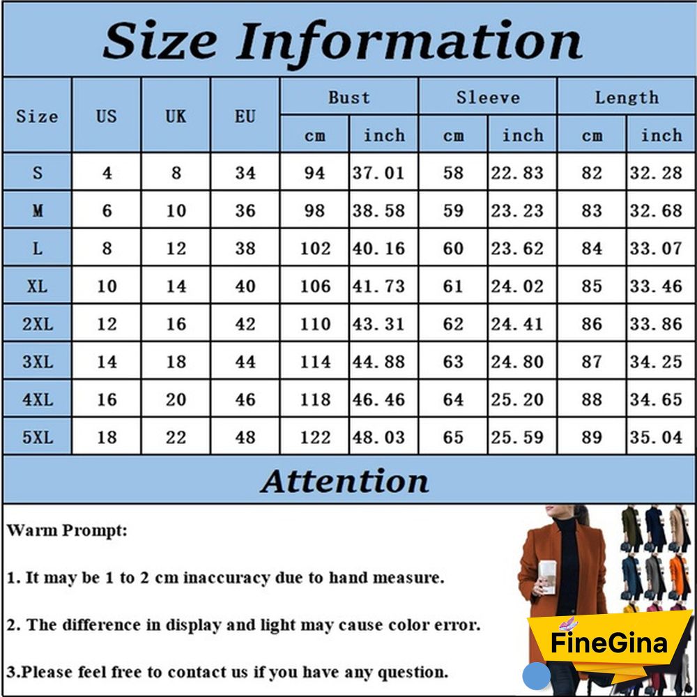 NEW Trending Autumn and Winter Fashion Women's Stand-up Collar Woolen Coat Solid Color Lapel Wool Overcoat Loose Long Windbreaker Jacket Plus Size