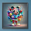 (Multi-Style) Disney Mickey Minnie-Full Round Diamond Painting 30*30cm