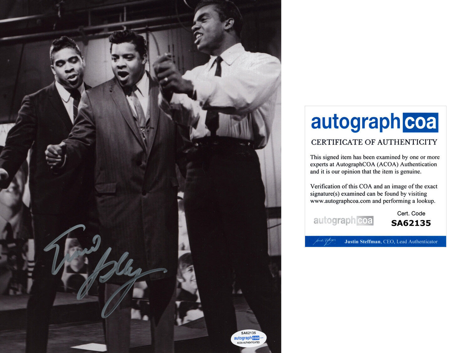 ERNIE ISLEY signed Autographed ERNIE ISLEY