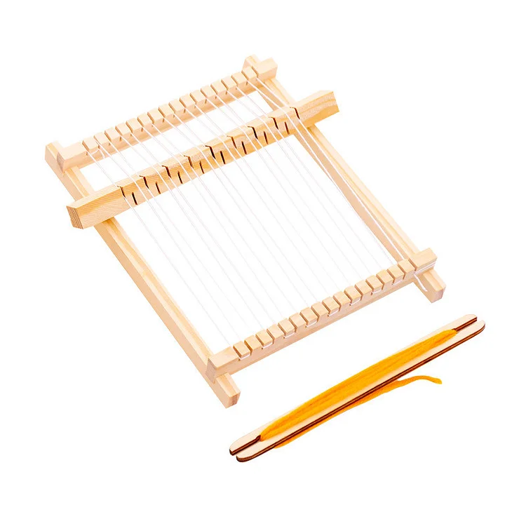1Set Weaving Frame Loom Wooden Looming Set | 168DEAL