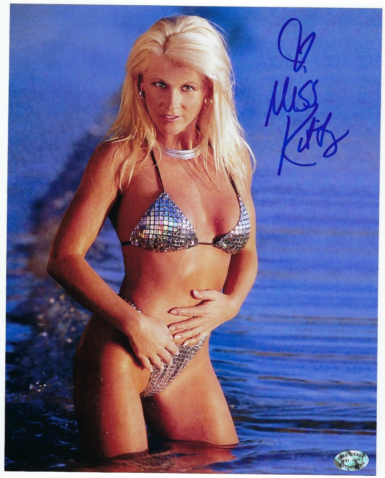 Miss Kitty - Wrestling signed Photo Poster painting